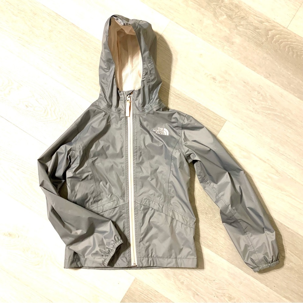 {The North Face} girls rain jacket